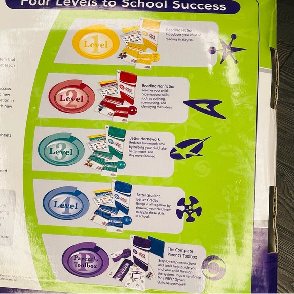Sylvan Learning School Success Ages 8-12 Complete at Home System Level 1,2,3&4 - Picture 11 of 13